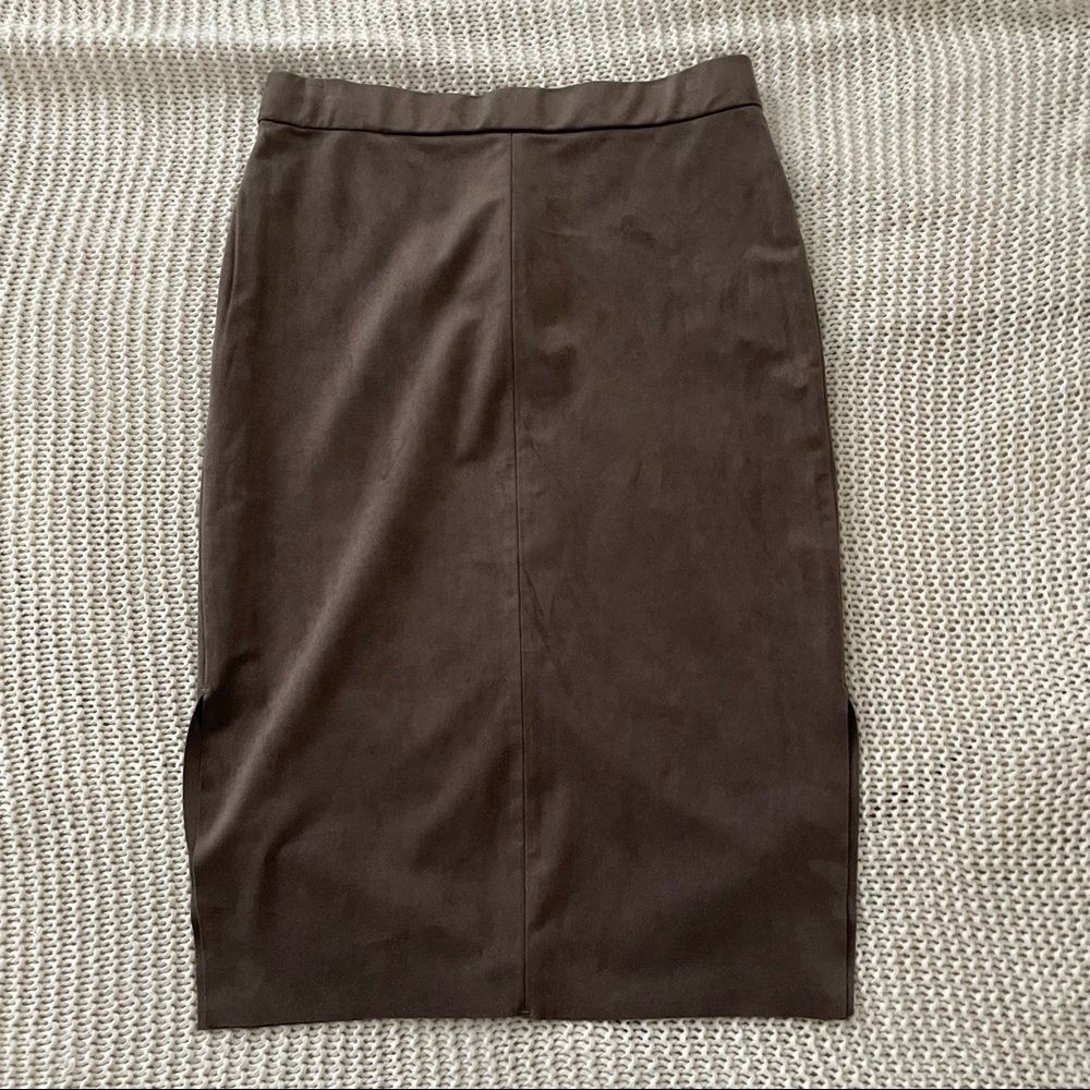 Aritzia Wilfred Free Lis Skirt - Vegan Suede - US4